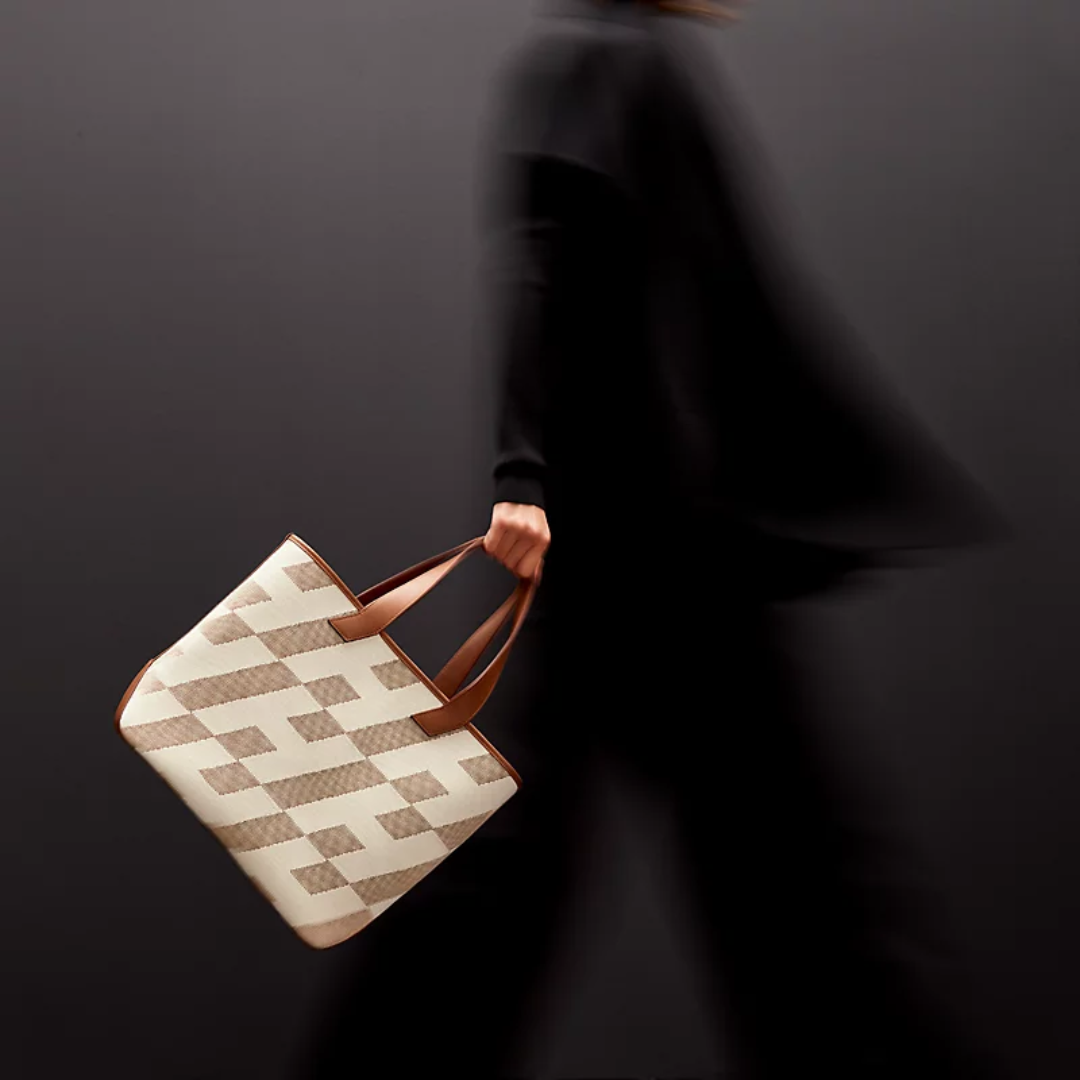 CABAS H EN BIAIS 40 BAG BY HERMÈS