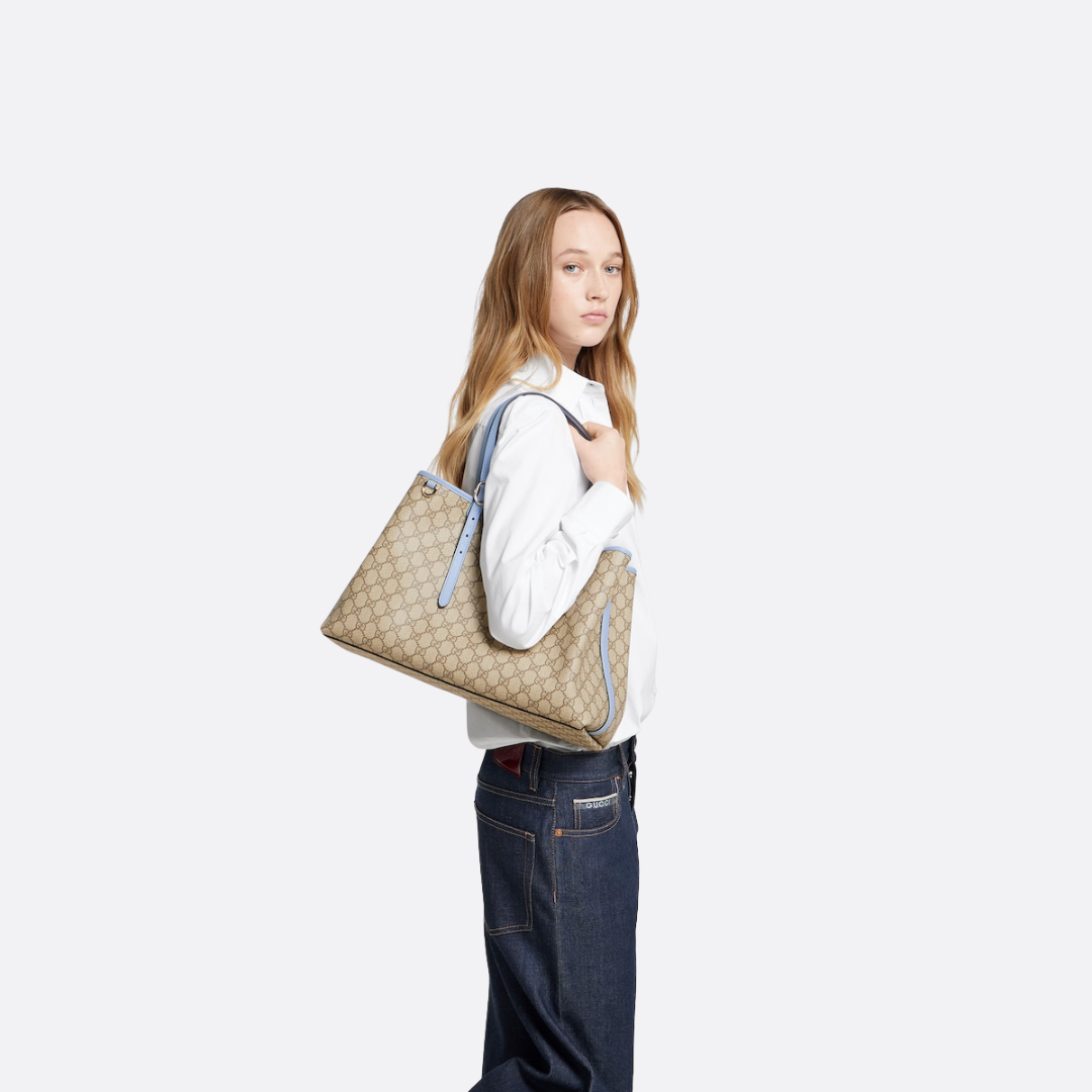LARGE GG EMBLEM SHOPPER GUCCI