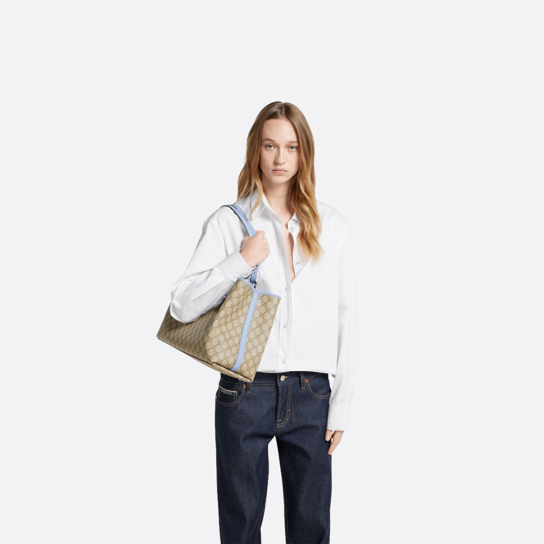 LARGE GG EMBLEM SHOPPER GUCCI